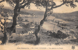 66-PORT VENDRES-VUE GENRALE DU BASSIN-N°6023-G/0239 - Port Vendres