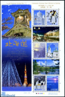 Japan 2011 Travel Scenes No. 11, Hokaido 10v M/s, Mint NH, History - Nature - Sport - Various - Germans - Birds - Peng.. - Unused Stamps