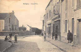 91-GRIGNY-GRAND RUE-ANIMEE-N°6025-D/0297 - Grigny