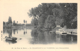 94-CHENNEVIERES SUR MARNE-BARQUE SUR LA MARNE-N°6026-B/0247 - Chennevieres Sur Marne