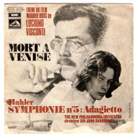 BOF Mort à Venise - 45 T SP New Philarmonia Orchestra (1971) - Filmmuziek