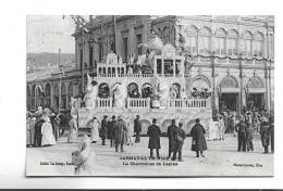 CPA  DPT 06 CARNAVAL DE NICE, , LA CHARMEUSE DE LAPINS En 1907! - Carnaval
