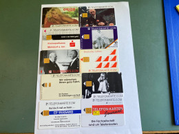 - 8 - Germany Chip 10 Different Phonecards - Collections