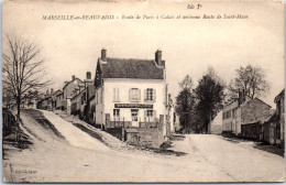 60 MARSEILLE EN BEAUVAISIS - Route De Paris A Calais. - Marseille-en-Beauvaisis