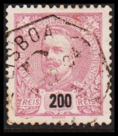 1895. PORTUGA. Carlos I. 200 REIS. (Michel 135) - JF546191 - Oblitérés