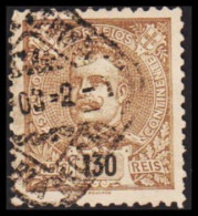 1898-1905. PORTUGA. Carlos I. 130 REIS.  (Michel 152) - JF546198 - Oblitérés