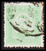 1892. PORTUGAL. Carlos I. 80 REIS. Perforated 12½  (Michel 73B) - JF546255 - Oblitérés