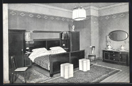 AK Hamburg, Ausstellung Bemalter Wohnräume 1911, Schlafzimmer  - Expositions