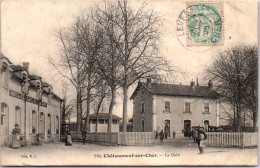 18 CHATEAUNEUF SUR CHER - Vue De La Gare. - Chateauneuf Sur Cher