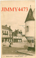 CPA - MORTAGNE En 1925 - Place Des Halles (Vendée) Edit. G. Fève Bazar à Mortagne N°9 - Mortagne Sur Sevre