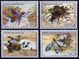 Hungary 2014. Fauna Of Hungary - Insects (MNH OG) Set Of 4 Stamps - Neufs