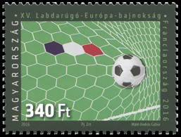 Hungary 2016. 15th European Football Championship, France (MNH OG) Stamp - Neufs