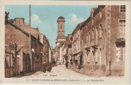 Cpa St étienne De Montluc La Grande Rue - Saint Etienne De Montluc