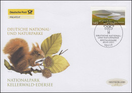 2841 Nationalpark Kellerwald-Edersee, Schmuck-FDC Deutschland Exklusiv - Covers & Documents