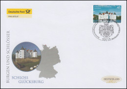 3016 Schloss Glücksburg, Selbstklebend, Schmuck-FDC Deutschland Exklusiv - Covers & Documents