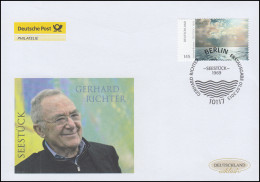 3020 Gemälde Seestück, Nassklebend, Schmuck-FDC Deutschland Exklusiv - Covers & Documents