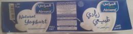 Egypt - Yoghurt  Label Almarai 75 Gm (Egypte) (Egitto) (Ägypten) (Egipto) (Egypten) - Koffiemelk-bekertjes