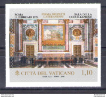 2019 Vaticano - Emissione Congiunta Con Italia -  Firma Trattato Patti Lateranensi MNH** - Other & Unclassified