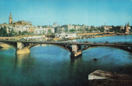 ESPAGNE - Sevilla - Pont De Triana - Animé - Pont Circulaire - Carte Postale Ancienne - Sevilla