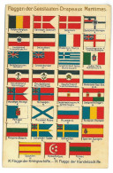 RO 997 - 21398 MARITIME Flags, Romania, Russia, Bulgaria, Turkey, Spain, Italy - Old Postcard - Unused - Roumanie