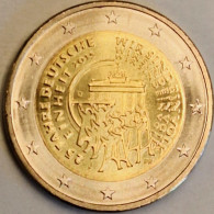 Germany Federal Republic - 2 Euro 2015 J, KM# 337, German Unification (#4942) - Germania