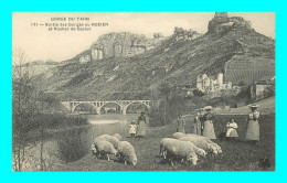 A921 / 295 48 - GORGES DU TARN Sortie Des Gorges Au ROZIER Et Rocher De Capluc ( Mouton ) - Gorges Du Tarn