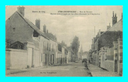 A919 / 147 51 - FERE CHAMPENOISE Rue De Bannes Maison Endommagée Par Les Obus Allemands - Fère-Champenoise