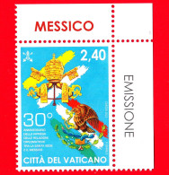 Nuovo - MNH - VATICANO - 2022 - 30 Anni Ripresa Delle Relazioni Diplomatiche Tra Santa Sede E Messico – 2.40 - Unused Stamps