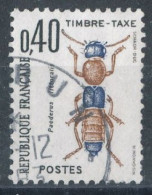 Taxe  N°110 Insecte - 1960-.... Afgestempeld