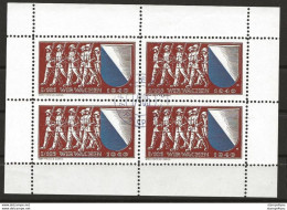 403 - 79 - Bloc De 4 " I/105 Wir Wachen 1940" Cachet Feldpost - Viñetas