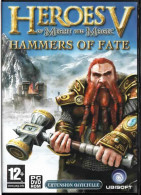 * JEU  PC - HEROES V -  1 DVD  Hammers Of Fate - Avec Livret - PC-games