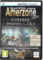 * JEU  PC - AMERZONE - 3 DVD Episodes 1, 2, 3 - Aventure - PC-games