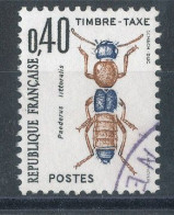 Taxe  N°110 Insecte - 1960-.... Afgestempeld