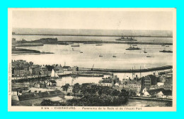 A933 / 077 50 - CHERBOURG Panorama De La Rade Et De L'avant Port - Cherbourg