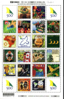 Brasilien Brasil 2000 - Mi.Nr. 3007 - 3026 Zusammendruckbogen - Postfrisch MNH - Blocs-feuillets