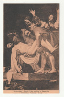 Italie . Rome . Roma . Caravaggio .  Gesu Cristo Portato El Sepolcro . Pinacoteca Vaticana - Musei