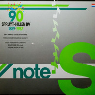 * 2LP *  90 SPRUYT-HILLEN BV 1897-1987 - NOTE-S - ERIC KRANS' DIXIELAND PIPERS / GEORGE SHEARING - Jazz