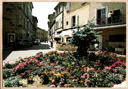 00764 ● LOURMARIN (84) Vaucluse Bar Terrasse Rond-Point Fleuri Place De L'ORMO  1980s Edition G.A.L Carpentras - Lourmarin