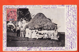 38143 / ⭐ SAINT-MARTIN Guadeloupe St Cultivateurs Devant Hutte 1900s De TRESSERIEUX à Anna TOUCHE Gendarmerie Bastia - Saint Martin