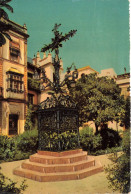 ESPAGNE - Sevilla - Plaza De Santa Cruz - Croix - Colorisé - Carte Postale Ancienne - Sevilla