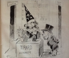 1883 LE MONDE PARISIEN - TIRARD ALCHIMISTE - Mr Jules JOFFRIN - LES INONDES D'ALSACE LORRAINE - LA CONVERSION - SPOLSKY - Ohne Zuordnung