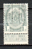 1638 B Voorafstempeling - MONS 1911 BERGEN - Roulettes 1910-19