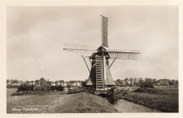 PAYS BAS - Mooi Friesland - Paysage Rurale - Moulin Près Du Pont  - Carte Postale - Otros & Sin Clasificación