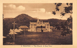 Samoa - MOAMOA - The Church - Front View - Publ. Unknown 8 - Samoa