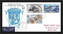 1128 Taaf Terres Australes Antarctic Lettre (cover) 15/12/1982 Signé Signed - Covers & Documents