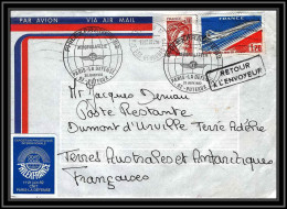 1122 Taaf Terres Australes Antarctic Lettre (cover) 20/06/1982 Philexfrance Concorde - Covers & Documents