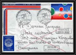 1118 Taaf Terres Australes Antarctic Lettre (cover) 16/06/1982 Philexfrance - Covers & Documents