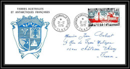 0056 Taaf Terres Australes Antarctic Lettre (cover) 21/12/1979 - Covers & Documents