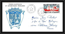 0052 Taaf Terres Australes Antarctic Lettre (cover) 06/10/1979 - Covers & Documents
