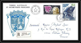 0054 Taaf Terres Australes Antarctic Lettre (cover) 15/12/1979 Recommandé - Covers & Documents